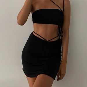 Princess Polly - Maisie Mini Skirt Black